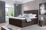 Кровать NORE Meron 03, 180x200 см, коричневая