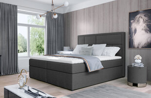 Кровать NORE Meron 08, 180x200 см, серая цена и информация | Кровати | pigu.lt
