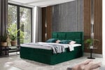 Кровать NORE Meron 09, 180x200 см, зеленая