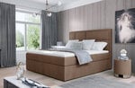 Кровать NORE Meron 10, 180x200 см, коричневая