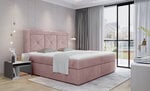 Кровать NORE Idris 13, 140x200 см, розовая