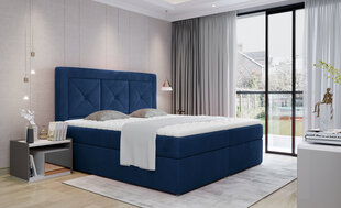 Кровать NORE Idris 14, 140x200 см, синяя цена и информация | Кровати | pigu.lt