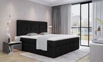 Кровать NORE Idris 25, 140x200 см, черная