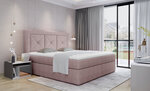 Кровать NORE Idris 23, 160x200 см, розовая