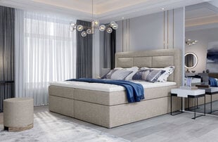 Кровать NORE Vivre 01, 160x200 см, бежевого цвета цена и информация | Кровати | pigu.lt