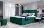 Кровать NORE Vivre 12, 180x200 см, темно-зеленая