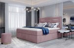 Кровать NORE Vivre 16, 180x200 см, розовая