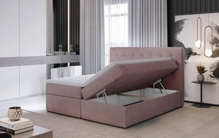 Кровать NORE Loree 01, 140x200 см, бежевого цвета цена и информация | Кровати | pigu.lt