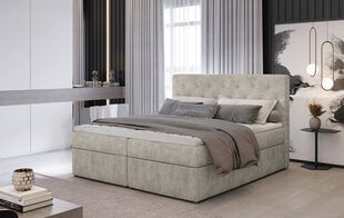 Кровать NORE Loree 01, 140x200 см, бежевого цвета цена и информация | Кровати | pigu.lt