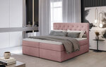Кровать NORE Loree 13, 160x200 см, розовая