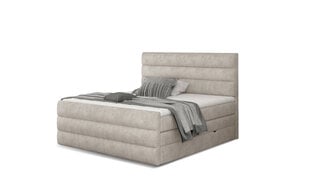 Кровать NORE Cande 01, 140x200 см, песочного цвета цена и информация | Кровати | pigu.lt