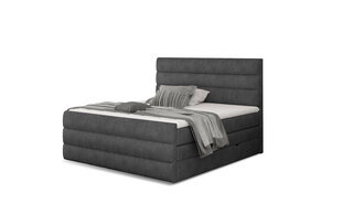 Кровать NORE Cande 02, 140x200 см, серая цена и информация | Кровати | pigu.lt