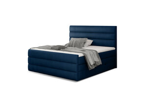 Кровать NORE Cande 07, 140x200 см, темно-синяя цена и информация | Кровати | pigu.lt