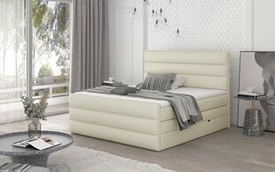Кровать NORE Cande 16, 140x200 см, белая цена и информация | Кровати | pigu.lt