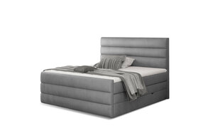 Кровать NORE Cande 04, 160x200 см, светло-серая цена и информация | Кровати | pigu.lt