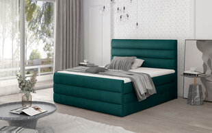 Кровать NORE Cande 06, 160x200 см, темно-зеленая цена и информация | Кровати | pigu.lt
