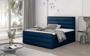 Кровать NORE Cande 07, 160x200 см, темно-синяя цена и информация | Кровати | pigu.lt