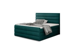 Кровать NORE Cande 06, 180x200 см, темно-зеленая цена и информация | Кровати | pigu.lt