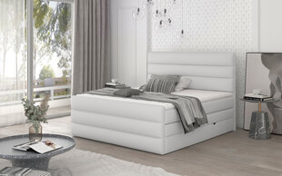Кровать NORE Cande 13, 180x200 см, белая цена и информация | Кровати | pigu.lt
