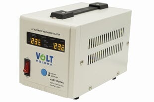 Стабилизатор напряжения AVR- 1000VA-Volt цена и информация | Преобразователи напряжения | pigu.lt