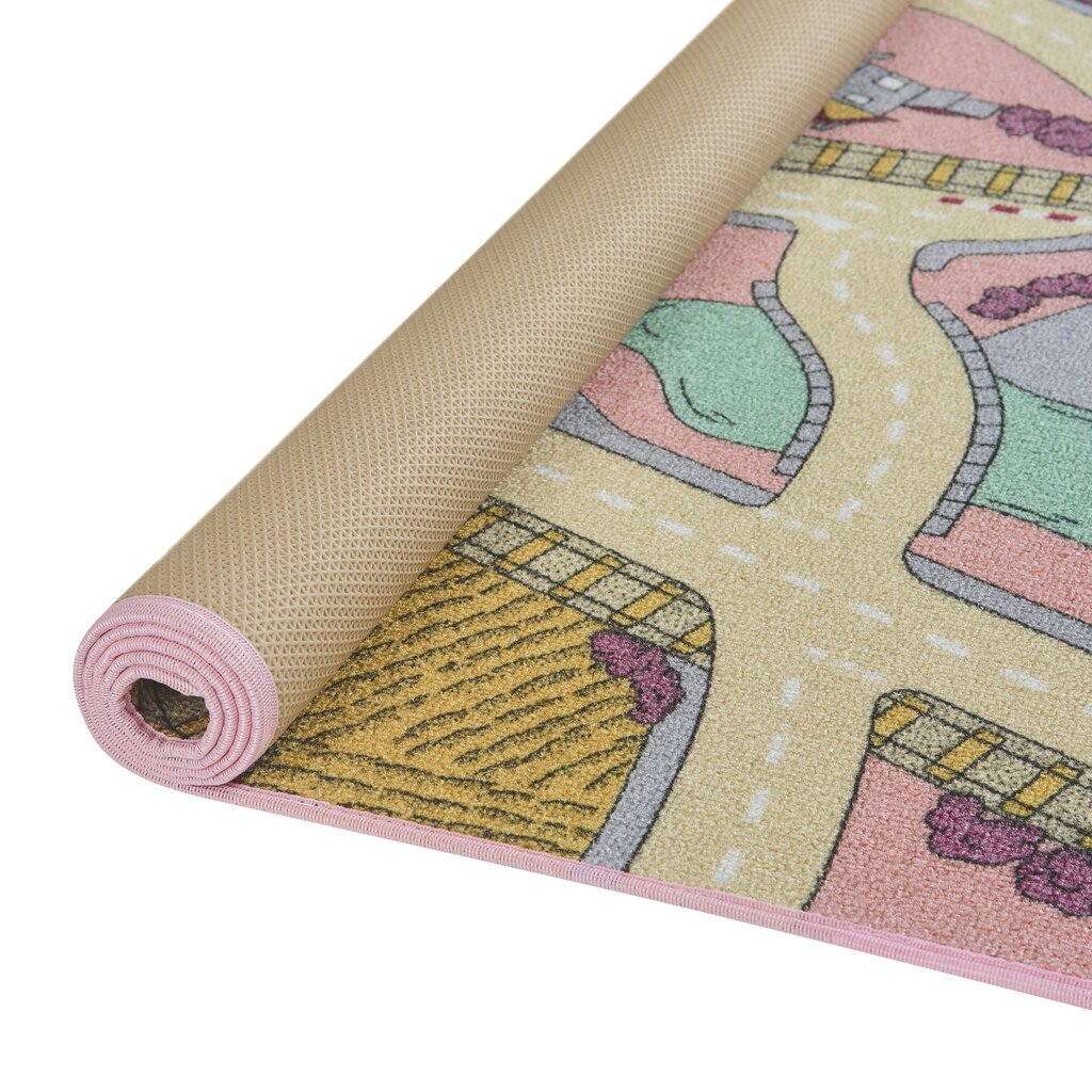 AW Rugs vaikiškas kilimas Playtime Pink Sand 95x133 cm kaina ir informacija | Kilimai | pigu.lt