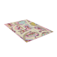 AW Rugs vaikiškas kilimas Playtime Pink Sand 95x133 cm kaina ir informacija | Kilimai | pigu.lt