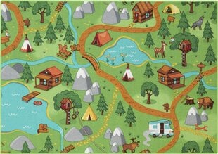 AW Rugs vaikiškas kilimas Hiking 95x133 cm kaina ir informacija | Kilimai | pigu.lt