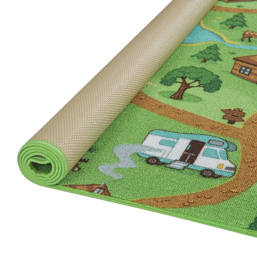 AW Rugs vaikiškas kilimas Hiking 95x200 cm kaina ir informacija | Kilimai | pigu.lt