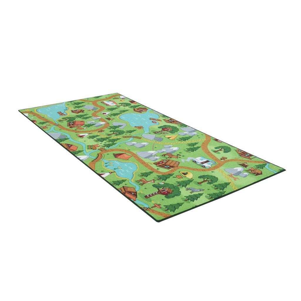 AW Rugs vaikiškas kilimas Hiking 95x200 cm kaina ir informacija | Kilimai | pigu.lt