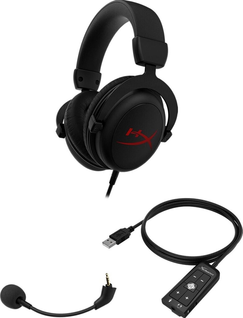 HyperX HX-HSCC-2-BK/WW цена и информация | Ausinės | pigu.lt