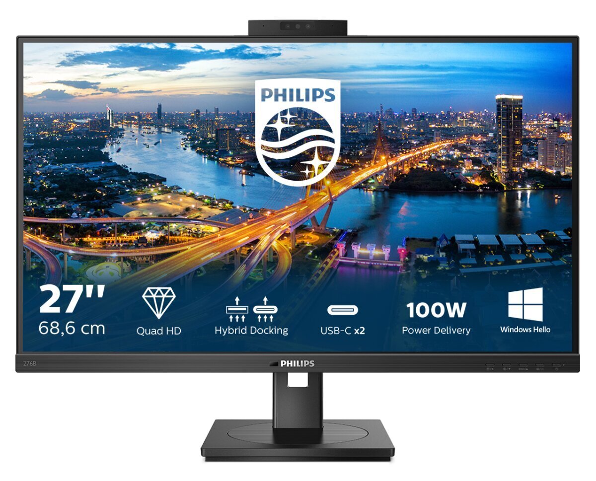 Philips 276B1JH/00 kaina ir informacija | Monitoriai | pigu.lt