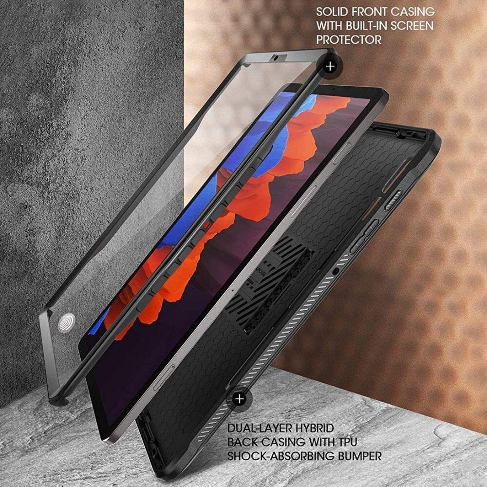 Supcase Samsung Galaxy Tab S7 + / S8 + Plus 12.4" kaina ir informacija | Planšečių, el. skaityklių dėklai | pigu.lt