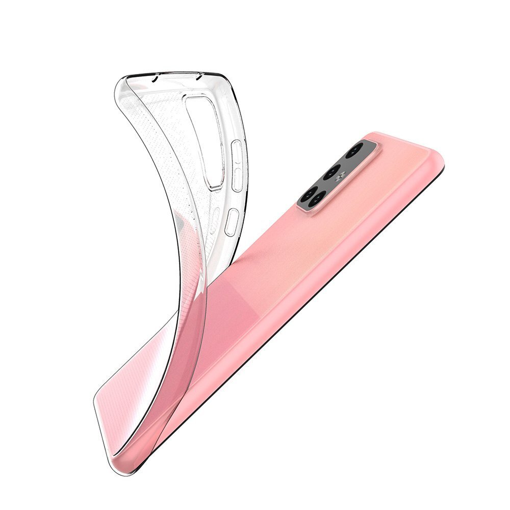 Ultra Clear 0.5mm Case Gel TPU Cover for Samsung Galaxy A72 transparent kaina ir informacija | Telefono dėklai | pigu.lt