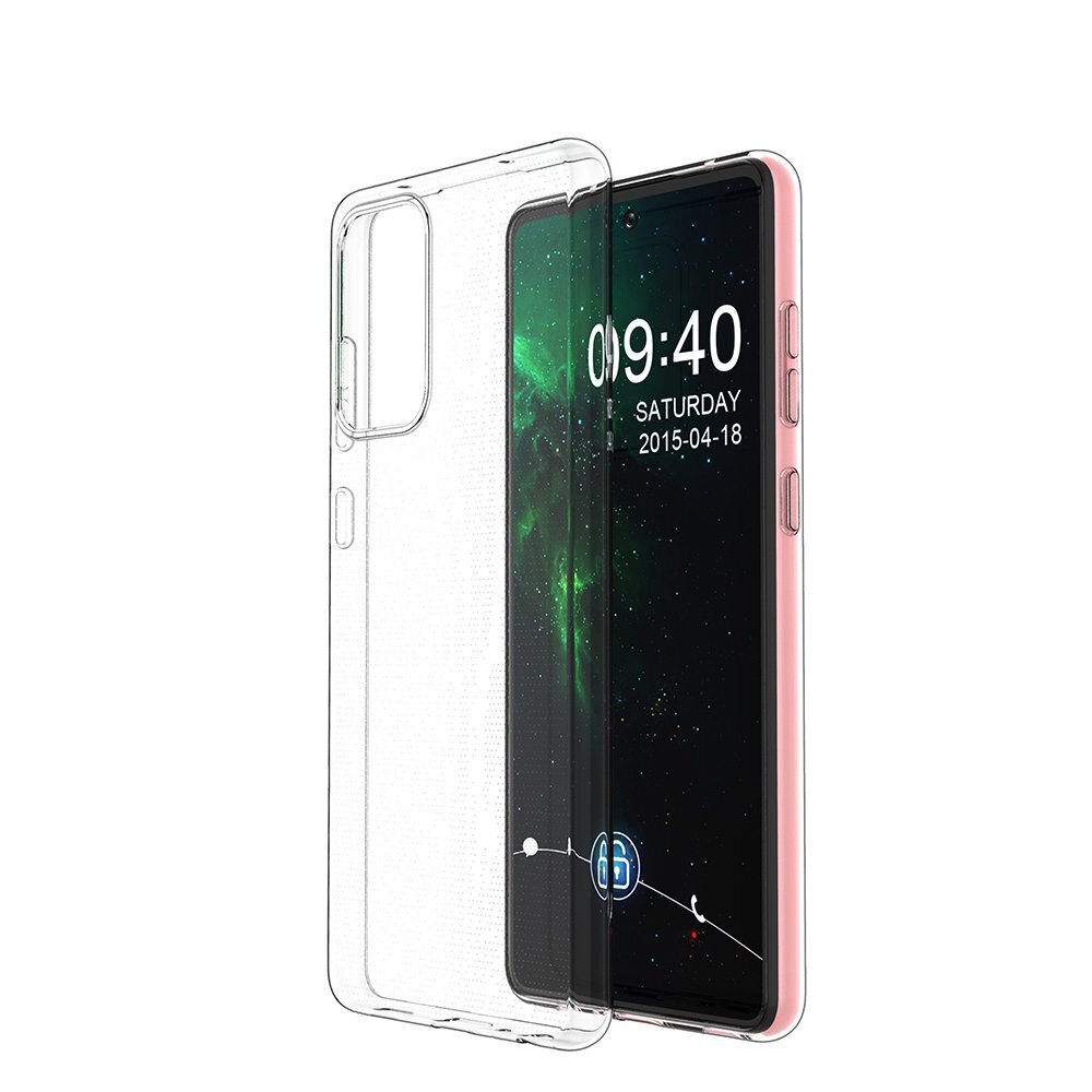 Ultra Clear 0.5mm Case Gel TPU Cover for Samsung Galaxy A72 transparent kaina ir informacija | Telefono dėklai | pigu.lt