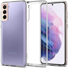 Spigen Ultra Hybrid Galaxy S21 Crystal Clear kaina ir informacija | Telefono dėklai | pigu.lt