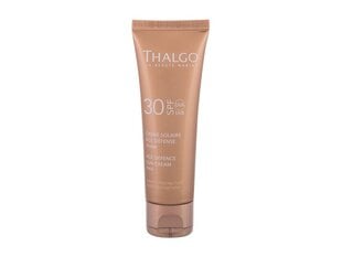 Kremas nuo saulės Thalgo Age Defence Sun Cream SPF 30, 50ml цена и информация | Кремы от загара | pigu.lt