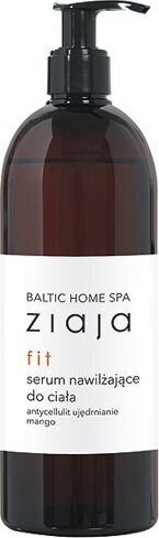 Anticeliulitinis ir stangrinantis kūno serumas Ziaja Baltic Home Spa Fit Mango, 400ml цена и информация | Anticeliulitinės, stangrinamosios priemonės | pigu.lt