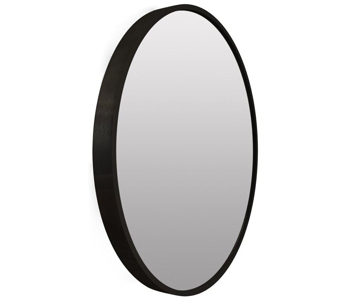 Pakabinamas veidrodis Homede Tela 60 cm, juodas kaina ir informacija | Veidrodžiai | pigu.lt