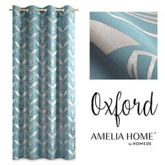 AmeliaHome штора Oxford Floris, синий, 140 x 250 cm цена и информация | Шторы | pigu.lt