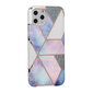 Cosmo Marble dėklas telefonui skirtas iPhone 12 Mini, D3, violetinis цена и информация | Telefono dėklai | pigu.lt