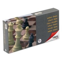 Šachmatų ir šaškių žaidimų lenta Cayro Magnetinis (24 X 24 cm) kaina ir informacija | Stalo žaidimai, galvosūkiai | pigu.lt