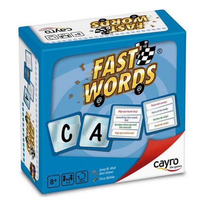 Stalo žaidimas Fast Words Cayro (ES) kaina ir informacija | Stalo žaidimai, galvosūkiai | pigu.lt