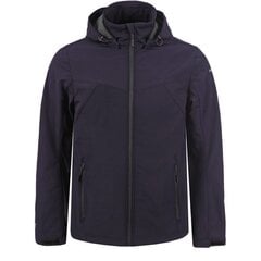 Куртка  Ice Peak Softshell Lukas, черная цена и информация | Мужские куртки | pigu.lt