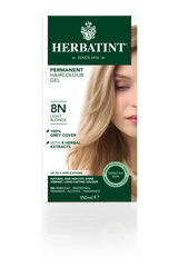Plaukų dažai Herbatint, 8N šviesiai blondinė, 150 ml kaina ir informacija | Plaukų dažai | pigu.lt