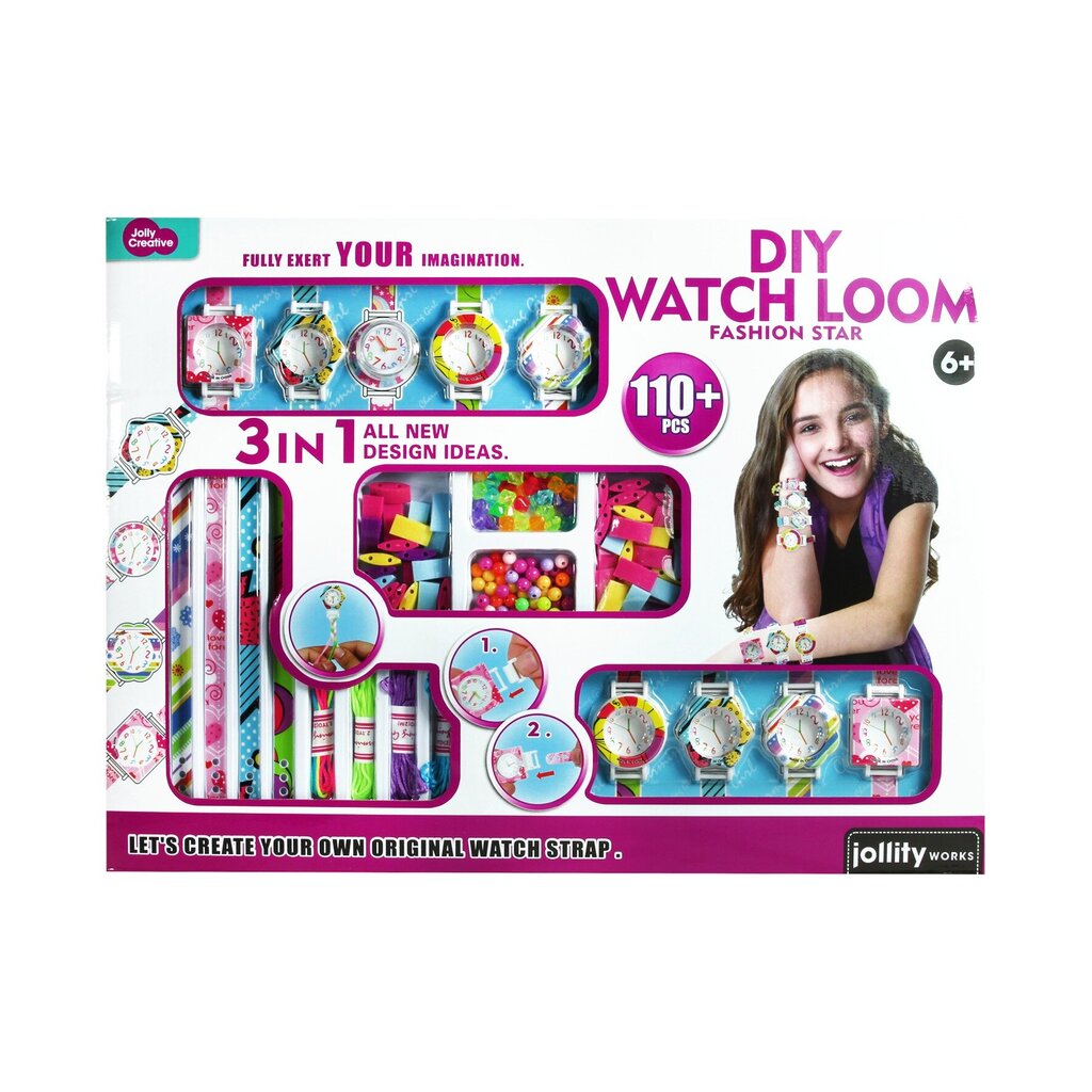 Laikrodžių kūrimo rinkinys kaina ir informacija | Žaislai mergaitėms | pigu.lt