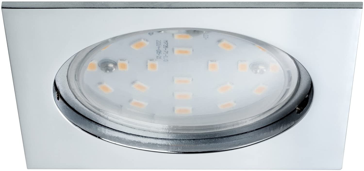 LED stačiakampis įleidž. šviestuvas Paulmann 14W kaina ir informacija | Įmontuojami šviestuvai, LED panelės | pigu.lt