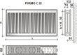 Radiatorius Purmo C 22 600-1400, pajungimas šone цена и информация | Radiatoriai, konvektoriai | pigu.lt