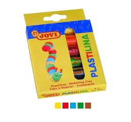 Plastilinas Jovi, 6 spalvų, 84 g kaina ir informacija | Lavinamieji žaislai | pigu.lt
