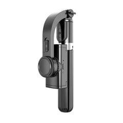 Gimbal Stabilizer L08 Selfie палка-трипод с 1х ось стабилизаций и Bluetooth пультом управления цена и информация | Моноподы для селфи («Selfie sticks») | pigu.lt