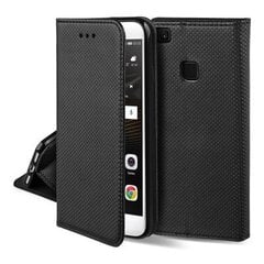 Hallo Smart Magnet Book Case Knygų telefono dėklas Samsung A715 Galaxy A71 Juoda kaina ir informacija | Telefono dėklai | pigu.lt